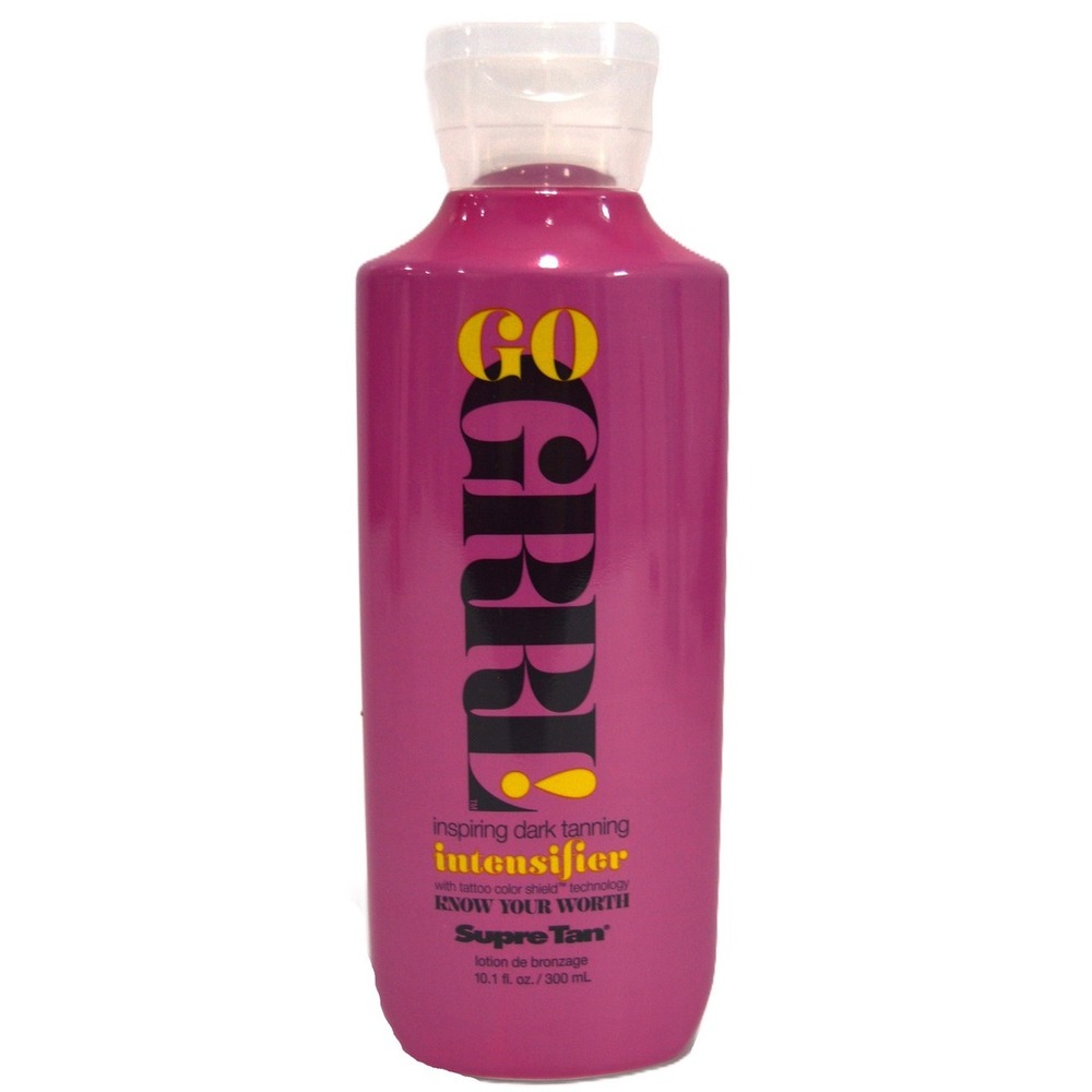 Supre Tan Go GRRL! Inspiring Dark Tanning Intensifier Indoor Lotion 10.1 oz